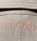 DESIGNER HANDS BEIGE COTTON CASUAL JACKET SIZE L