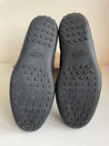 TOD’S NAVY BLUE SUEDE SNEAKERS SIZE 7.5/41