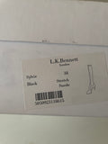 LK BENNETT SYLVIE BLACK STRETCH SUEDE KNEE LENGTH BOOTS SIZE 5/38