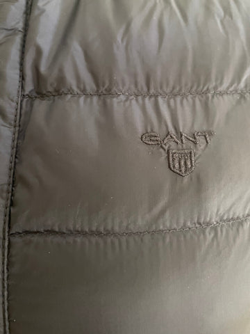 GANT NAVY BLUE QUILTED GILET SIZE XS