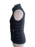 GANT NAVY BLUE QUILTED GILET SIZE XS