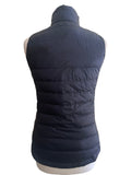 GANT NAVY BLUE QUILTED GILET SIZE XS