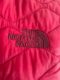 THE NORTH FACE DARK RED QUILTED JACKET SIZE S