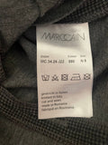 MARCCAIN GREY CHECK DOG PRINT FITTED BLAZER SIZE N5 UK 16