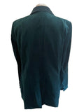 MARKS & SPENCER EVERGREEN VELOUR JACKET SIZE 14