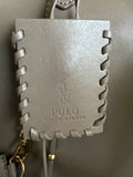 BRAND NEW RALPH LAUREN POLO CAFE AU LAIT LEATHER TOTE/SHOULDER BAG