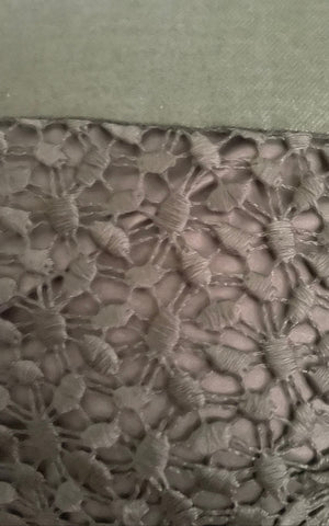 MARKS & SPENCER AUTOGRAPH BLACK LACE OVERLAY PENCIL DRESS SIZE 8