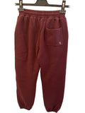 WAT THE BRAND INSPIRED LIFESTYLE BURGUNDY HOODIE & JOGGING BOTTOM SET SIZE S/XS