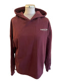 WAT THE BRAND INSPIRED LIFESTYLE BURGUNDY HOODIE & JOGGING BOTTOM SET SIZE S/XS