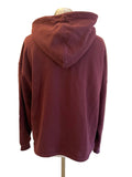 WAT THE BRAND INSPIRED LIFESTYLE BURGUNDY HOODIE & JOGGING BOTTOM SET SIZE S/XS
