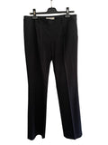 L.K BENNETT CHARCOAL PINSTRIPE TAILORED TROUSERS SUIT  SIZE 14