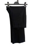 HUGO BOSS VIRGIN WOOL BLACK TAILORED JACKET SKIRT & TROUSER SUIT SIZE 12,14 & 16
