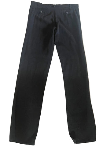 JIGSAW CHARCOAL GREY WOOL BLEND STRAIGHT LEG TROUSERS SIZE 14