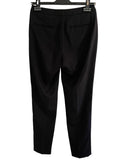 REISS RUBY BLACK TAPERED LEG TROUSERS SIZE 8