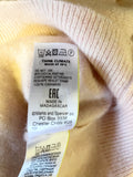 MARKS & SPENCER BLUSH PINK 100% CASHMERE LONG SLEEVED JUMPER SIZE 12