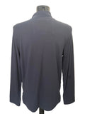 CREW CLOTHING COMPANY 100% COTTON NAVY BLUE POLO SHIRT  SIZE S