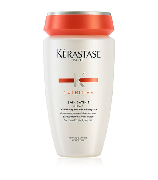 BRAND NEW KERASTASE NUTRITIVE BAIN SATIN 1 SHAMPOO FOR NORMAL TO SLIGHTLY DRY HAIR 250ML