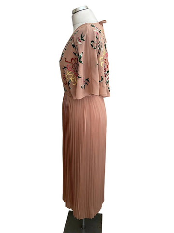 BRAND NEW WITH TAGS FROCK & FRILL CRYSTAL PINK SPECIAL OCCASION DRESS SIZE 12