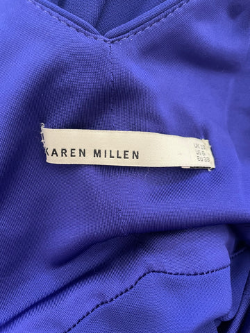KAREN MILLEN ROYAL BLUE SLEEVELESS SPECIAL OCCASION DRESS  SIZE 10