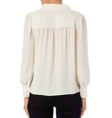 BRAND NEW REISS BIRDIE IVORY LONG SLEEVED BLOUSE SIZE 6