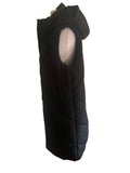 BRAND NEW MARKS & SPENCER BLACK PADDED SLEEVELESS COAT  SIZE 16