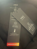 BRAND NEW MARKS & SPENCER BLACK PADDED SLEEVELESS COAT  SIZE 16