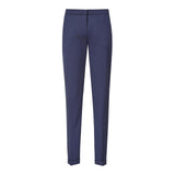 BRAND NEW REISS BARRATT DEEP SEA BLUE STRAIGHT LEG WOOL BLEND TROUSERS SIZE 8