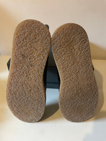 BRAND NEW JOHN LEWIS KIN BLACK LEATHER RUBBER PLATFORM ANKLE BOOTS SIZE 5/38