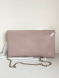 BRAND NEW RUSSELL & BROMLEY COSMO ROSE PATENT LEATHER CLUTCH / SHOULDER BAG
