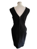 BRAND NEW FRENCH CONNECTION BLACK STRETCH BODYCON DRESS SIZE 16