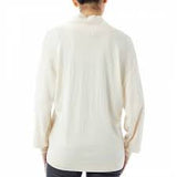 BRAND NEW REISS MILLIE ECRU/ CREAM V NECK LONG SLEEVED JUMPER SIZE S