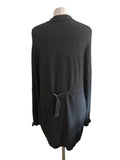 MINT VELVET GREY WRAP FRONT ZIP UP CARDIGAN/JACKET SIZE 14