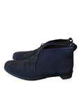 LAMBRETTA DARK BLUE SUEDE LACE UP ANKLE BOOTS SIZE 10.5/45