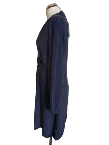 BRAND NEW BALLANTYNE INK WELL V NECK LONG SLEEVE DRESS  SIZE 46 UK 14