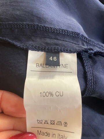 BRAND NEW BALLANTYNE INK WELL V NECK LONG SLEEVE DRESS  SIZE 46 UK 14