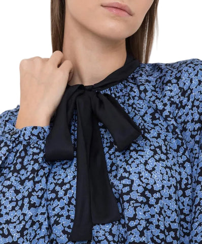 BRAND NEW MAX & CO MILONGA BLUE DITSY FLORAL PRINT FIT & FLARE DRESS SIZE 12