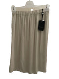 BRAND NEW TWIN-SET CREAM SEQUINNED & BEADED PENCIL SKIRT SIZE S/M