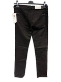 BRAND NEW 7 FOR ALL MANKIND BLACK SLIM STRAIGHT LEG JEANS SIZE 31