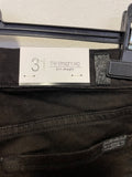 BRAND NEW 7 FOR ALL MANKIND BLACK SLIM STRAIGHT LEG JEANS SIZE 31