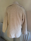 VARLEY MYLA SANDSHELL SHERPA ZIPPED JACKET SIZE S