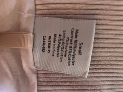 VARLEY MYLA SANDSHELL SHERPA ZIPPED JACKET SIZE S