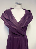 LINDY BOP DAMSON WIDE COLLARED CAP SLEEVE FIT & FLARE OCCASION DRESS SIZE 14