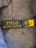 BRAND NEW POLO RALPH LAUREN BLUE ZIP FRONT HOODIE SIZE S