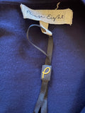 BRAND NEW PHASE EIGHT NAVY BLUE ZIP FRONT CARDIGAN SIZE 14