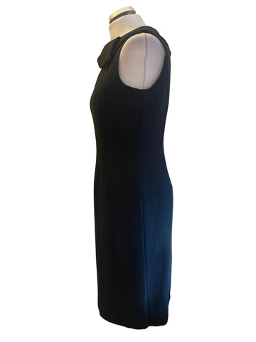 BRAND NEW PAUL COSTELLOE BLACK LABEL BLACK SLEEVELESS PENCIL DRESS  SIZE 10