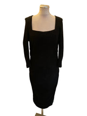 DAMSEL IN A DRESS BLACK SPARKLE SPECIAL OCCASION PENCIL DRESS SIZE 14