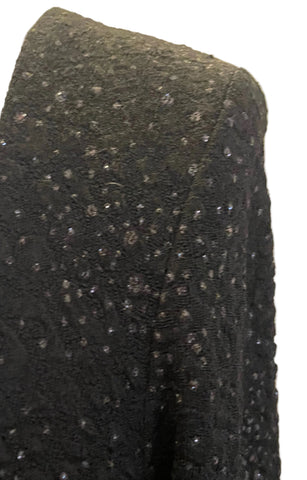 DAMSEL IN A DRESS BLACK SPARKLE SPECIAL OCCASION PENCIL DRESS SIZE 14