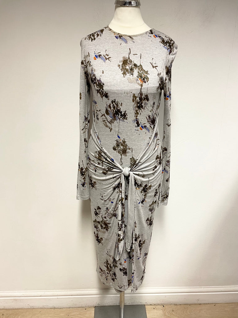MARKS & SPENCER BEST OF BRITISH GREY PRINT STRETCH JERSEY PENCIL DRESS Whispers Dress Agency MARKS & SPENCER BEST OF BRITISH GREY PRINT STRETCH JERSEY PENCIL DRESS Whispers Dress Agency