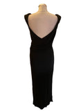 BRAND NEW KAREN MILLEN BLACK SLEEVELESS LONG EVENING DRESS SIZE 10
