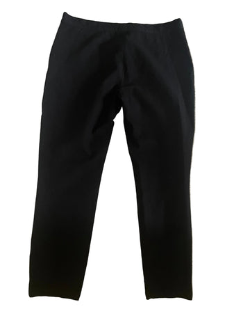 JOSEPH ‘PUNK’ BLACK CROP CAPRI PANTS SIZE 40 UK 12